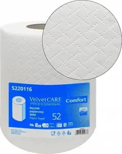 Paper towel Velvet Care Mini 52 two-ply cellulose 52 m 12 pcs white