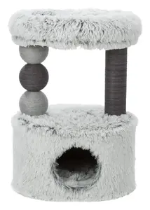 Cat scratching post Trixie TRIXIE 44540 freestanding, grey, Ø9 cm, 540×400 mm