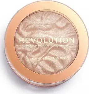Makeup Revolution Face Highlighter Dare To Divulge — Compact Powder Illuminator