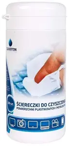 Влажные салфетки Cleverton CLE000006 — 100 шт., для пластиковых поверхностей