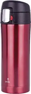 Travel Thermos MPM STT-1/3 300 ml, red — insulated flask for hot and cold drinks