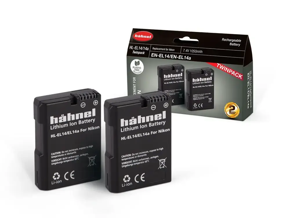 Hahnel HL-EL14/14a akumulators 1050 mAh Photo 2