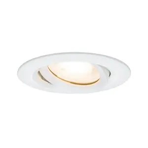 Recessed lighting spot Paulmann 936.61 GU10 LED, 1-bulb, oval ceiling, IP65, dimmable, white
