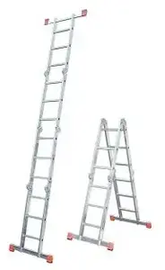 Kāpnes Krause modelis 120694 — alumīnija kāpnes