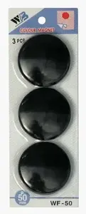 Floor tile spacer ARGO Magnes 50 mm set of 3, black (607101)