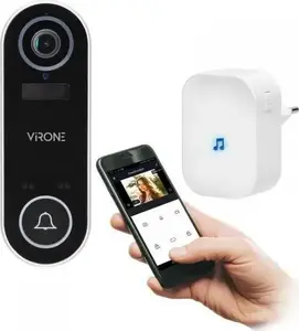 Wireless Doorbell with Camera Virone VDB-1 Wi‑Fi — video doorbell, Tuya compatible