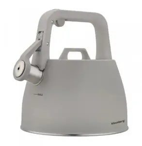 Stovetop Whistling Kettle Klausberg KB-7916, Stainless Steel, 2.5 L Capacity
