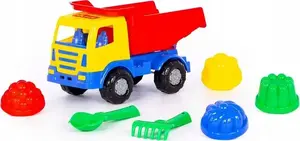Sand play set Polesie Miraż No. 641 — Polesie 93226 dump truck with accessories