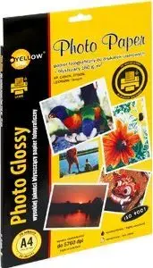 Фотобумага A4 Yellow One AA050YEL — глянцевая бумага для струйных принтеров, формат A4