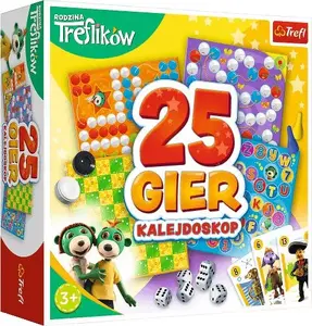 Набор настольных игр TREFL Trefl Gra 25 игр — семейная коллекция, разные семейные игры