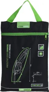 Protective Cover for Hanging Patio Umbrella ProGarden 25×45×220 cm Black