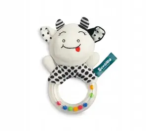 Погремушка Sensillo BLACK&WHITE GRZECHOTKA KRÓWKA