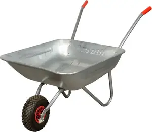 Dārza ritenis Robi R980, cinkots viegls korpuss, tilpums 70 l