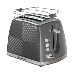 Toaster Russell Hobbs 26392-56 — 2-slice, 850 W, grey stainless steel