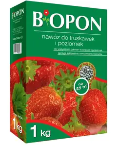 Granulēts mēslojums zemenēm un savvaļas zemenēm BIOPON 1 kg (B1060)