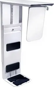 CPU holder Twinco TWIN 1202 white — under-desk computer mount, model 1202-2