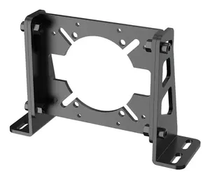 Riteņu bāzes stiprinājuma adapteris MOZA Moza Racing Front Mounting — alumīnijs, 183×46×162 mm, melns