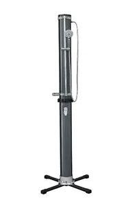 Outdoor shower Bestway SolarFlow 35 L, freestanding, black, 2180×620×620 mm