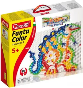Набор мозаики QUERCETTI Fantacolor Mozaika Mix 0880 — разноцветные штырьки для творчества