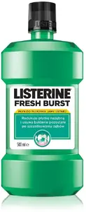 Mutes skalojamais Listerine Fresh Burst 250 ml — antiseptisks skalojums ar alkoholu