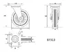 Vorel 87313 drain auger replacement part Photo 2