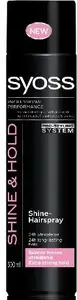 Mati laka Schwarzkopf Syoss Shine & Hold ekstra spēcīgas fiksācijas 300 ml