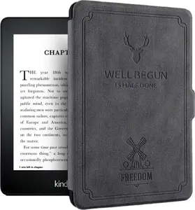 Protective Cover Strado Smart Motto for Kindle Paperwhite 1/2/3, Grey