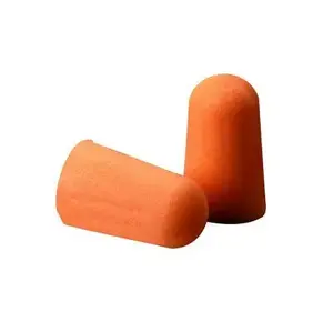 Disposable ear plugs 3M 1100, orange, box of 200 – single-use hearing protection