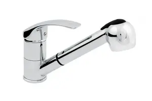 Кухонный смеситель Hydroland Vena напольный хром B328