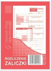 Invoice Advance Payment Ledger A6 Michalczyk & Prokop 40 sheets (model 409-5)