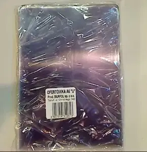 Plastic document bags Biurfol A6 U-type transparent pack of 25 OF-27 (BIUR0222)