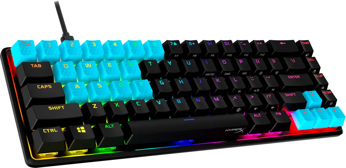 HyperX gumijas taustiņu uzgaļi — komplekts, zils (ASV) Photo 3