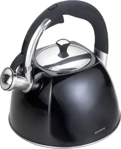 Klausberg kettle with whistle KB-7194, 3 L capacity, stainless steel