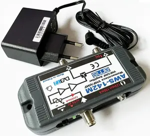 TV antenas pastiprinātājs AMS AWS-142M — zemes TV uztvērējs/pastiprinātājs, modelis AWS-142M