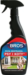 Liquid pet repellent BROS 500 ml — repels dogs and cats, spray/refill