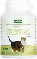 MIKITA FELVITAL + PLUS TAURĪNS 100 tabletes — uztura bagātinātājs, 100 gab.