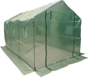 Garden tunnel greenhouse Saska Garden SZKLARNIA TUNEL 200×350×200 cm green