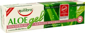 Toothpaste Equilibra Aloe Gel Sensitive with 30% Aloe, 75 ml