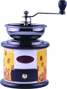 Manual Coffee Grinder KingHoff KH-4144 — Hand Grinder for Coffee and Spices, Adjustable Grind