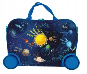 Suitcase travel small 'Planets' by Marko model BC-KOS-004 — compact carry-on luggage