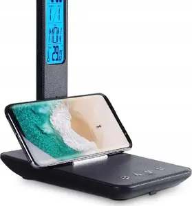 Настольная лампа GoTel K711N чёрная — настольный светильник, компактный корпус, совместима с LED