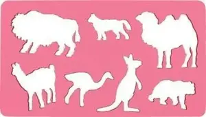 KOH-I-NOOR animal stencils set — camel templates (KOH-I-NOOR WIKR-063839)