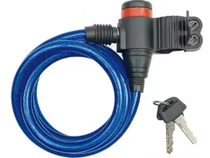 Bike lock Vorel 77834 — compact bicycle security lock, 1 pc