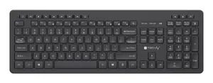 Keyboard TECHLY ICTWC006-US — Full-size (100%) RF Wireless QWERTY US English, Black