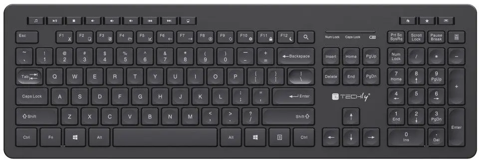 Keyboard TECHLY ICTWC006-US — Full-size RF Wireless Photo 2