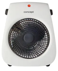 Fan electric space heater Concept Solution VT7040, 2000 W, adjustable thermostat, indoor floor, white