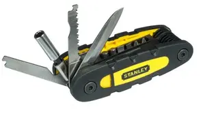 Мультитул STANLEY MULTI-TOOL 14 в 1 ST-70695-STHT0 — многофункциональный ручной инструмент, 14 функций