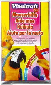 Vitakraft Mauserhilfe powder for parrots and cockatiels 20 g – molt support supplement