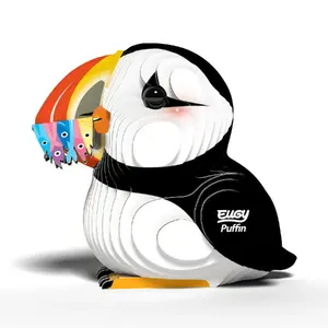 Plush Toy TEKA Eugy Puffin — Collectible Soft Animal Figure