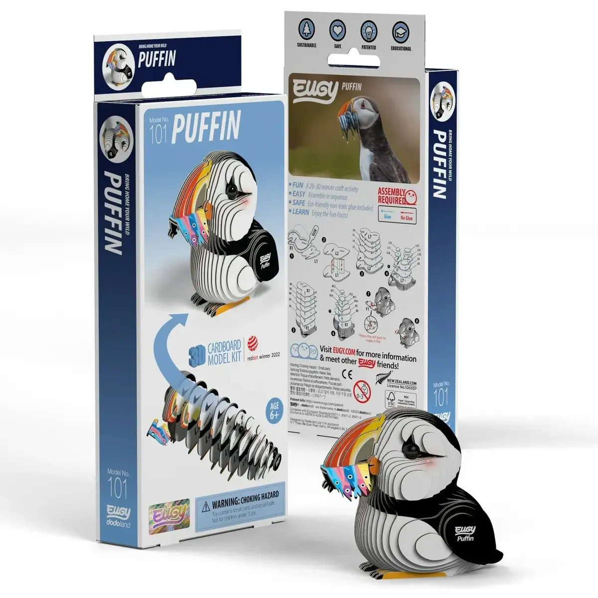 Plush Toy TEKA Eugy Puffin Photo 5